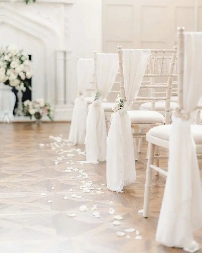 Chiavari Chairs - weiß Aufzeit